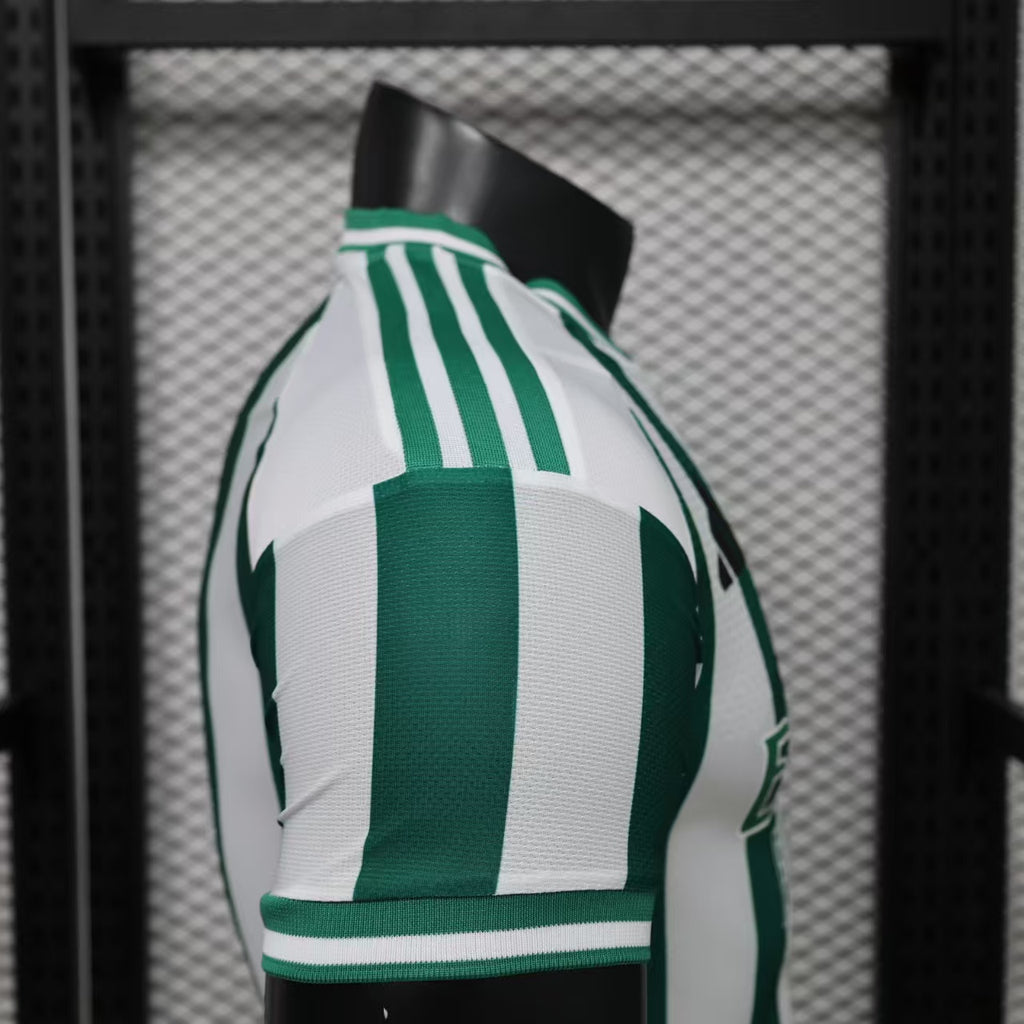 Real Madrid green-white stripes special 25/26 back