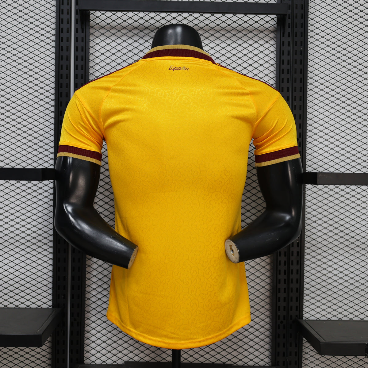 Spain yellow adidas Originals 25/26 back