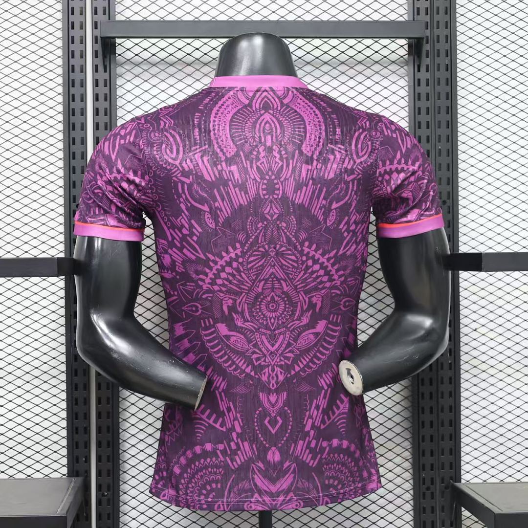PSG special purple mandala Jordan 26/27 - back