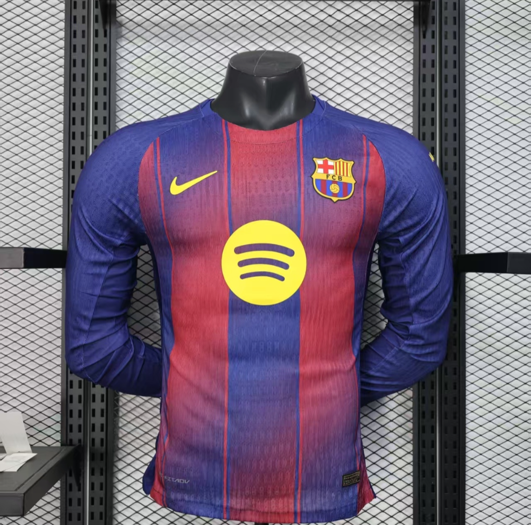 חולצה ארוכה ברצלונה בית 25/26